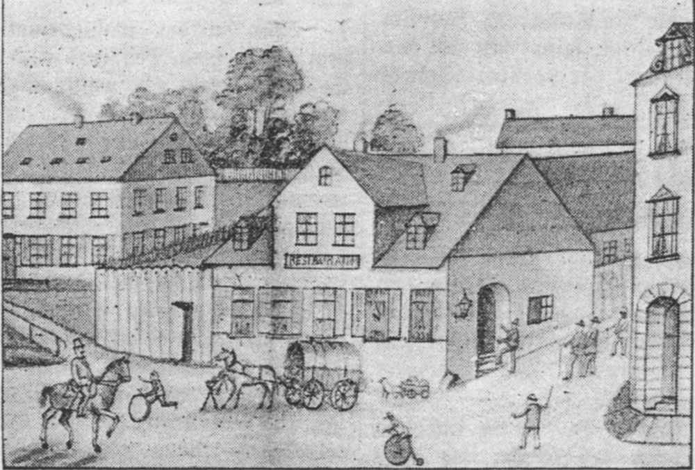 historische Zeichnung