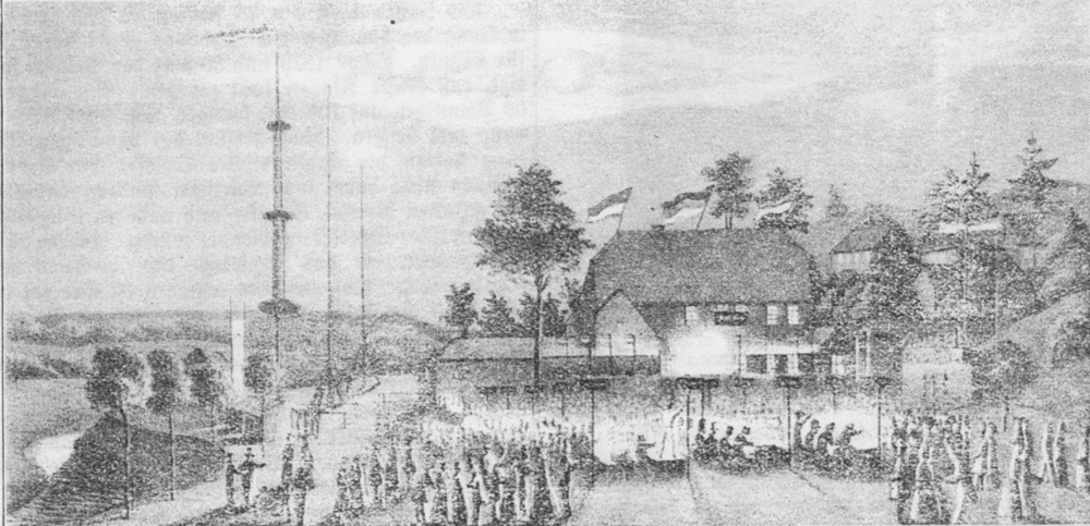 historische Zeichnung