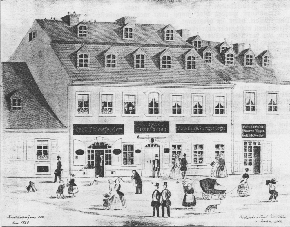 Historische Zeichnung